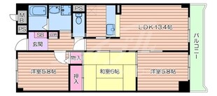 インペリアル南ヶ丘の物件間取画像